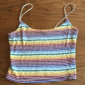 ✨PACSUN Basic Rainbow Tank✨